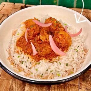 Rougail saucisse et blé