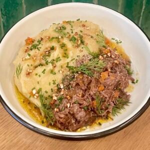 Parmentier de bœuf braisé